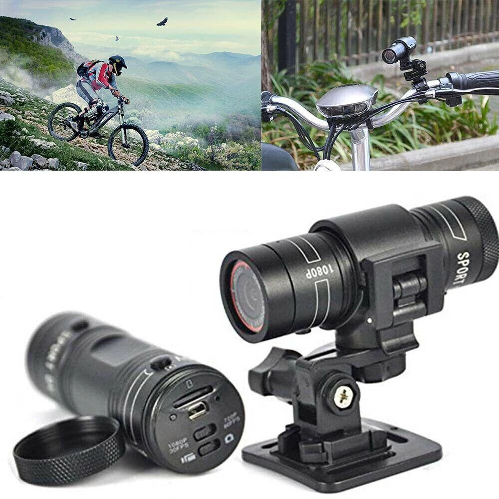 HD 1080P Waterproof Sports Action Camera Camcorder Video DV Car Video Recorder for Mountain Bike Bicycle Motorcycle Helmet