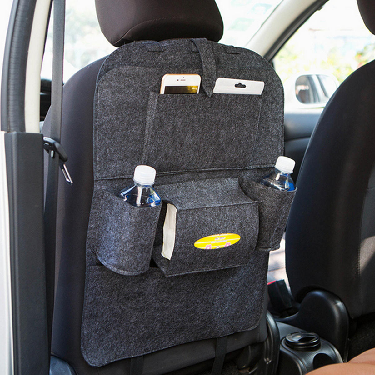 Auto Car Seat Back Hanging Multi-Pocket Storage Bag Organizer Holder Car Storage Box