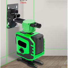 360 Rotary 12 Lines 3D Green Laser Level Cross Horizontal Measure Self Leveling