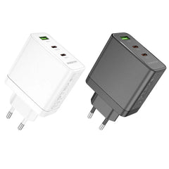 3-Port USB PD Charger, Fast Charging Wall Adapter for iPhone, Hui, Xiaomi, Samsung