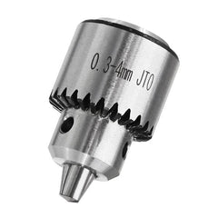 0.3-4mm Micro Motor Drill Chuck Clamp With Key and 2.3mm Shaft Connecting Rod