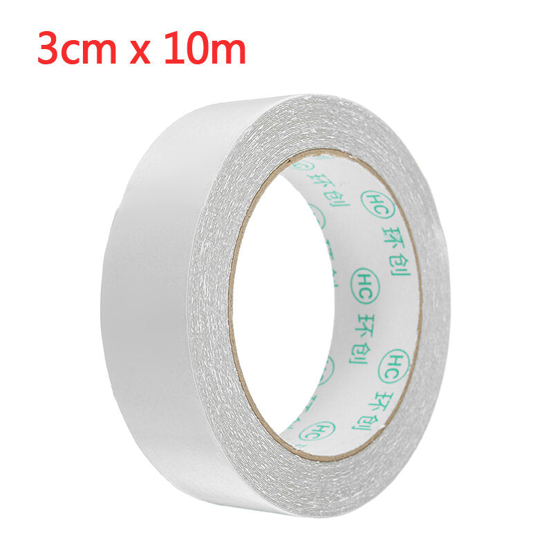 Double Sided Cloth Duct Tape Strong Adhesive Gauze Fiber Carpet Mat Tape 3 Sizes