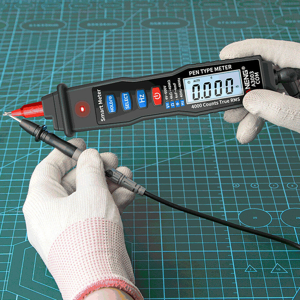 Digital Pen Multimeter Professional 4000 Counts Smart Meter Voltage Resistance Capacitance Testers