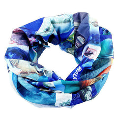 52*24CM Outdoor Sports Fishing Polyester Tubular Scarf Wrist Head Band Face Mask Protector