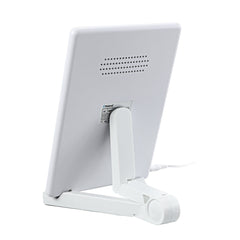 Elfeland 12W 100-240V AC 6500K LED Treatment Lamp with Dimming and Memory Function 1.8M White Power Cord and Bracket