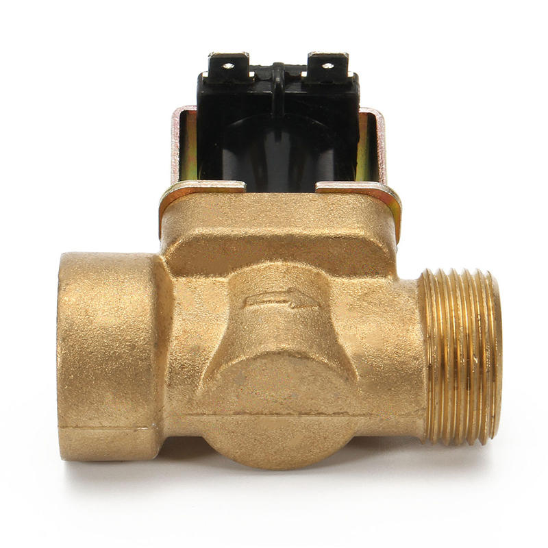 3/4 Inch Electric Solenoid Valve 12V DC VDC Slim Brass NPSM Gas Water Air N/C