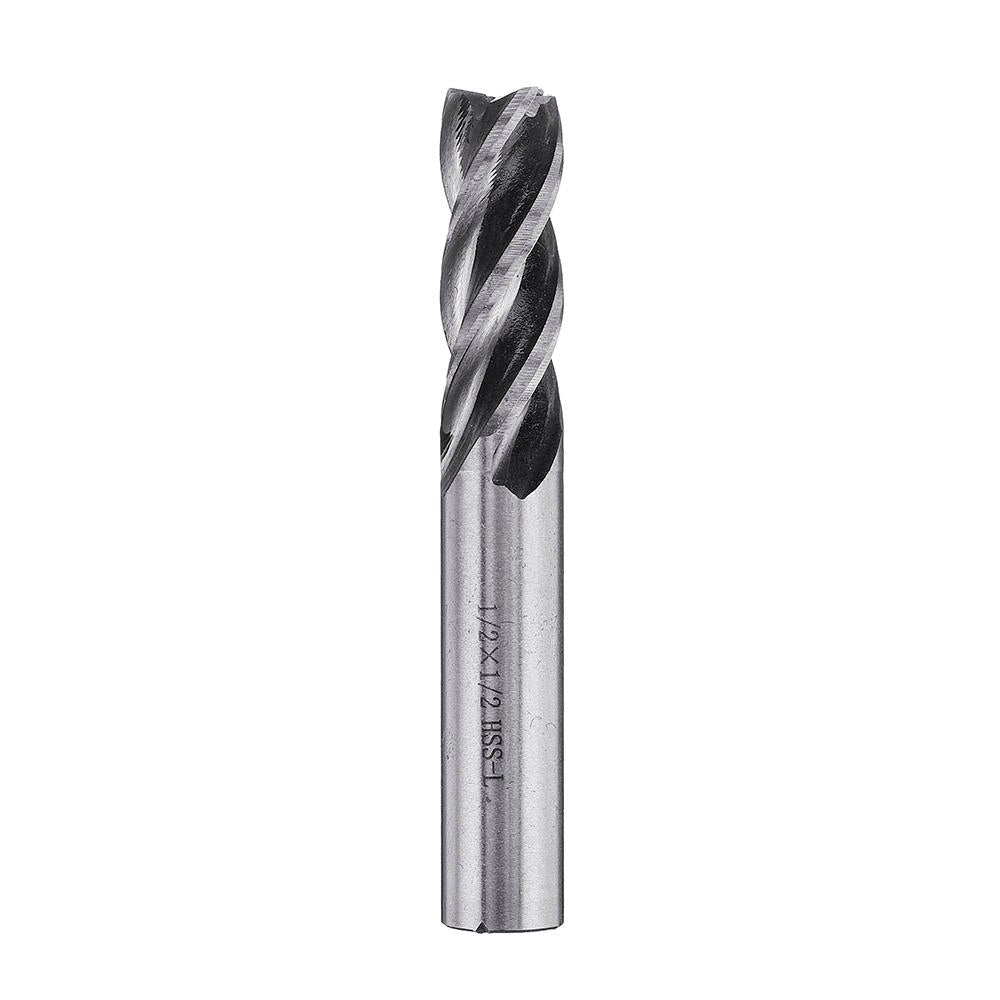 1/16 1/4 1/2 Inch Imperial High Speed Steel Milling Cutter CNC Bit Spiral End Mill