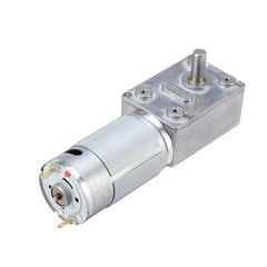 DC 12V 5/20/40/70/100rpm High Torque Turbo Worm Geared Motor Gear Reducer Motor