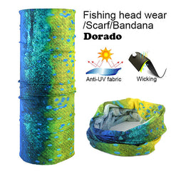 Fishing Headwear Scarf Fishing Bandana Fishing Accessories Multi-functional Neckerchief