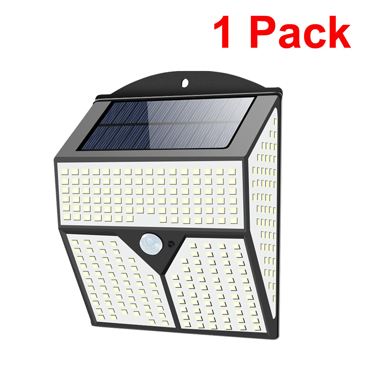 318LED Solar Light Infrared Motion Sensor Garden Security Wall Lamp for Outdoor Yard Patio