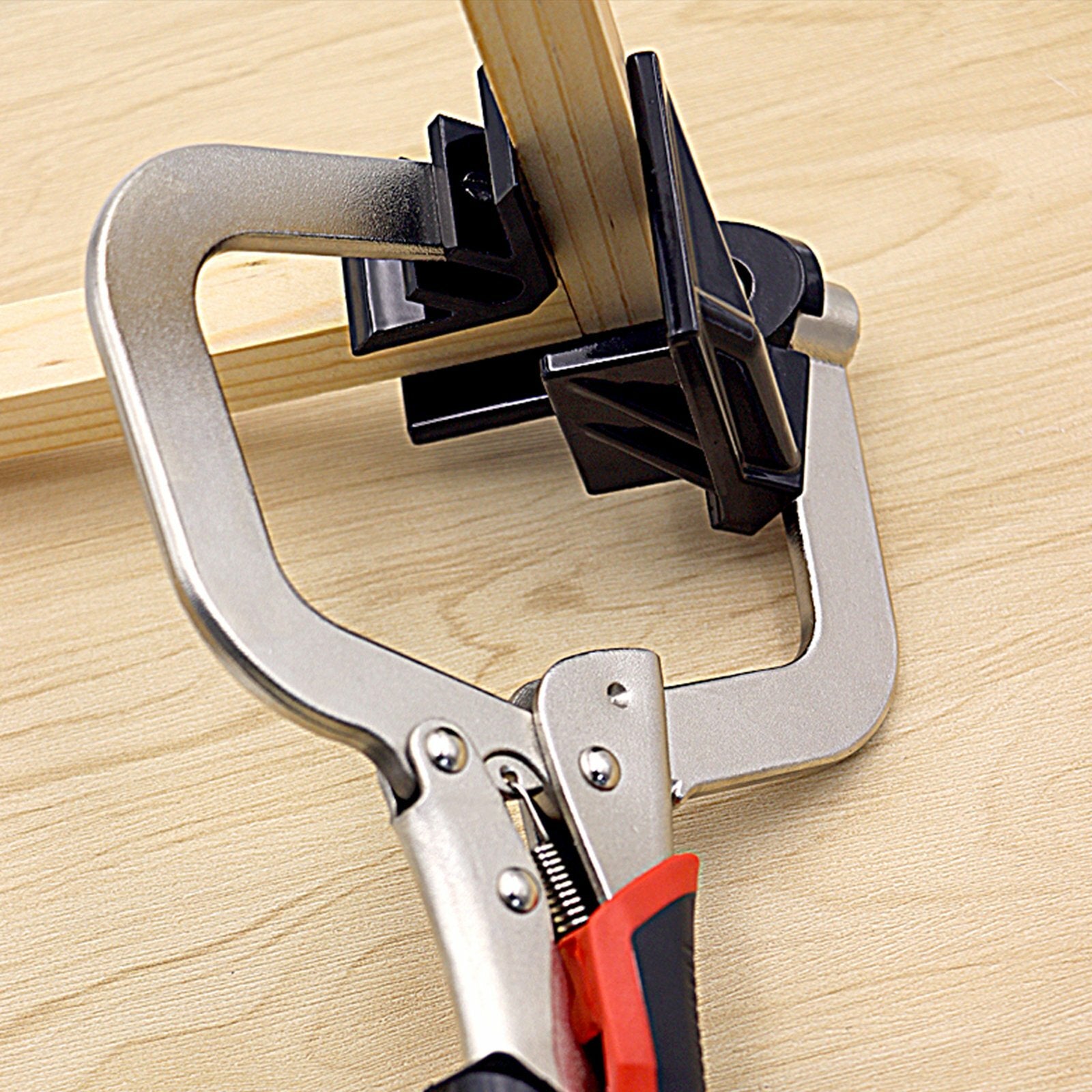 90 Degree Woodworking Corner Clamp - DIY Cabinet & Right Angle Face Plier