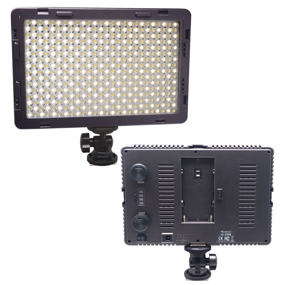 LED Video Light 3200K-5500K Photography Studio Video Dimmable Fill Light for DSLR Camera Mobile Phone Live Broadcast