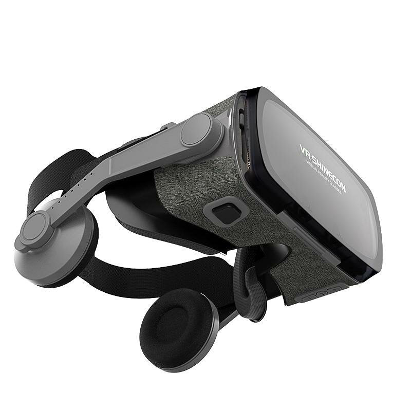 Casque SC-G07E 9.0 VR Virtual Reality Goggles 3D Glasses 1080P HD VR Over Head Box Glasses for 4.0-6.3 Inch Smartphone