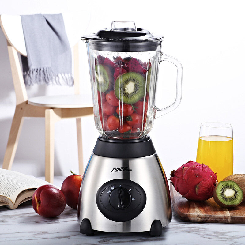 1.5L Multi-functional Household Blender 6 Page Blades 5 Fold Cutting Powerful Pure Copper Motor Suitable for Making Juice Soy Milk Stirring And Grinding