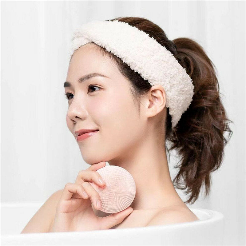5200RPM Electric Sonic Facial Cleanser Brush Type-C IPX7 Waterproof Antibacterial Silicone Vibration Sensitive Skin Cleasing Tool 3 Speed Best Gift