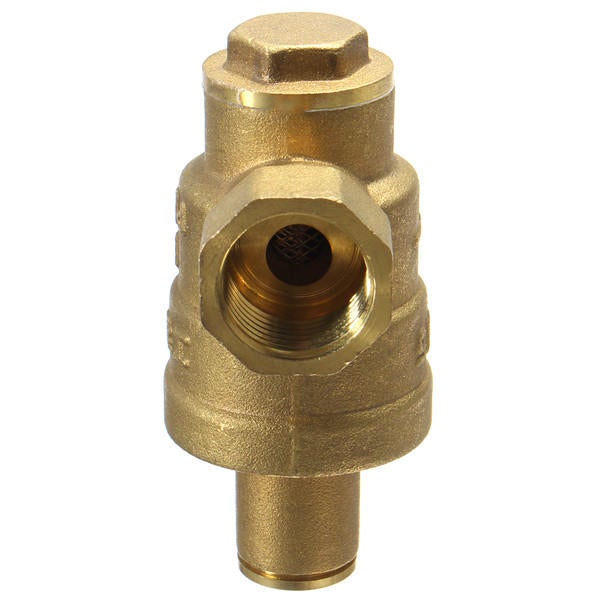 1/2' Inch Brass Water Pressure Reducing Regulator Reducer & Gauge Adjustable