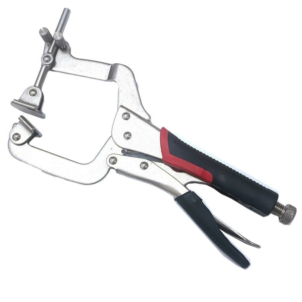 12" Metal Face Clamp - Adjustable 90ˇă Right Angle & Pocket Hole Pliers