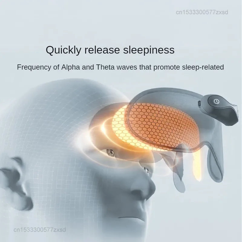 Graphene Heated Eye Mask for Sleeping, Full Shading, Light Blocking, Relaxing Sleep Aid