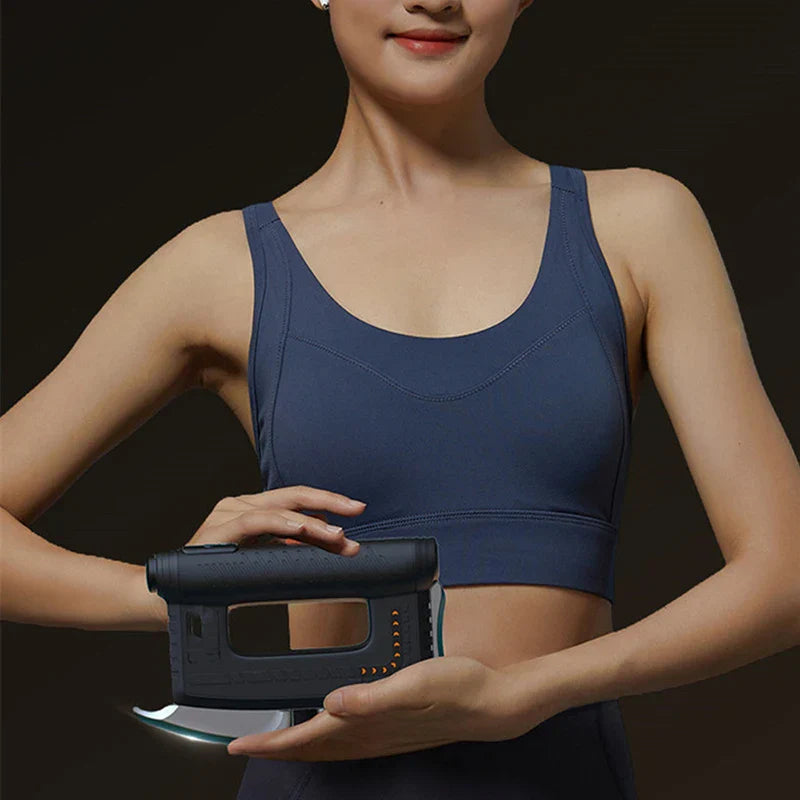 Heated Gua Sha Scraping Massager with EMS & Red Light Therapy for Muscle Relief