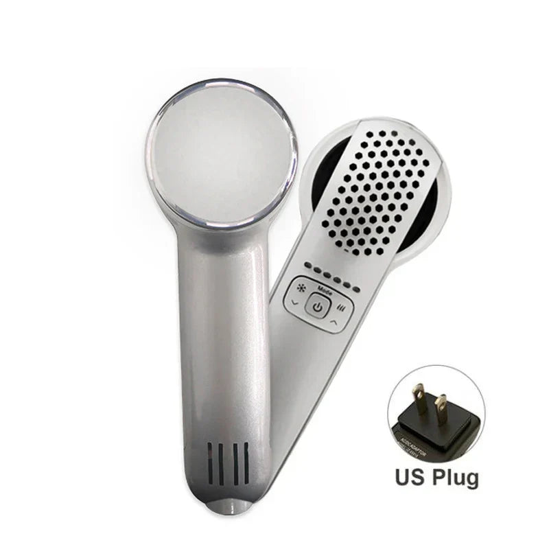 Hot Cold Hammer Facial Massager, Skin Tightening, Rejuvenation, Anti-Aging, Moisturizing Beauty Device