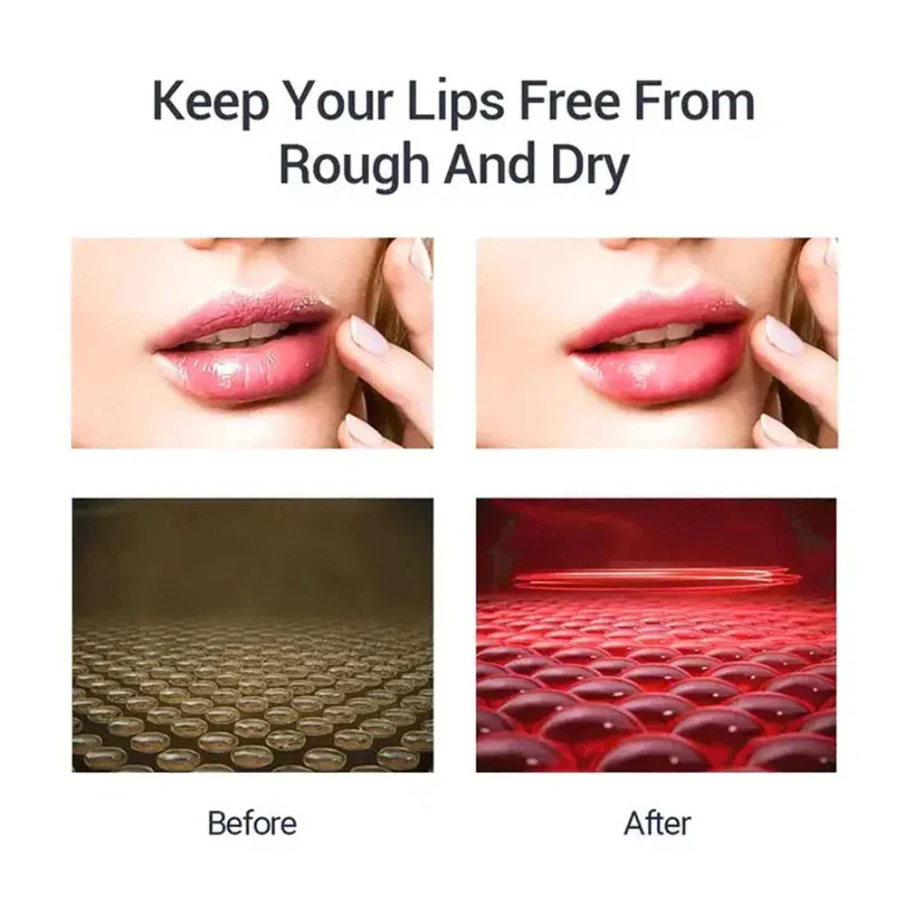 Photon Infrared Red Light Therapy Lip Mask, 4 Modes, LED Skincare Device to Reduce Lip Lines and Brighten Lips