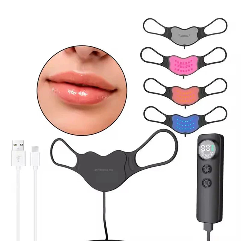 Photon Infrared Red Light Therapy Lip Mask, 4 Modes, LED Skincare Device to Reduce Lip Lines and Brighten Lips