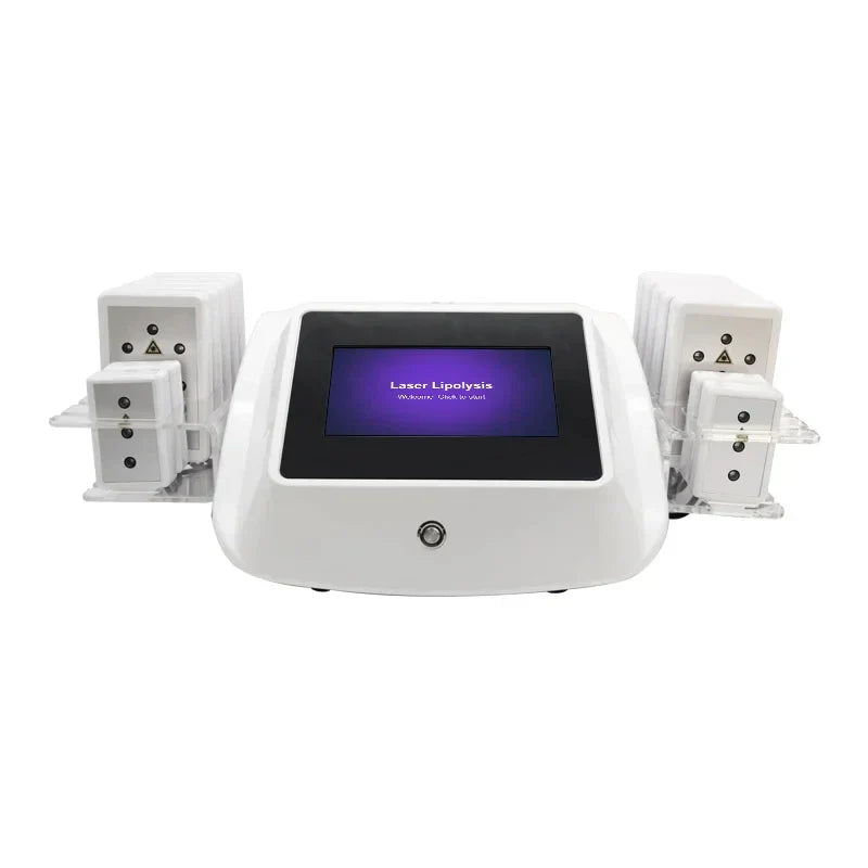 Portable Lipo Slimming Machine, 14 Pads, Anti-Cellulite, Fat Reduction, Firming & Lifting