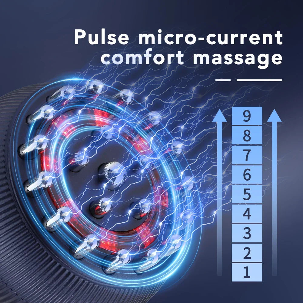 Rechargeable Guasha Massager with Heat, Body Shaping, Lymphatic Detox, Fat Burning