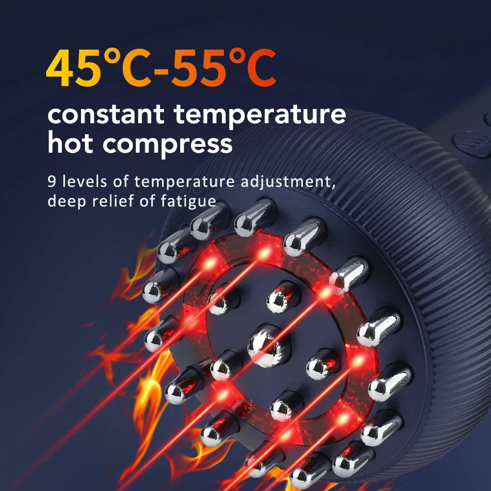 Rechargeable Guasha Massager with Heat, Body Shaping, Lymphatic Detox, Fat Burning