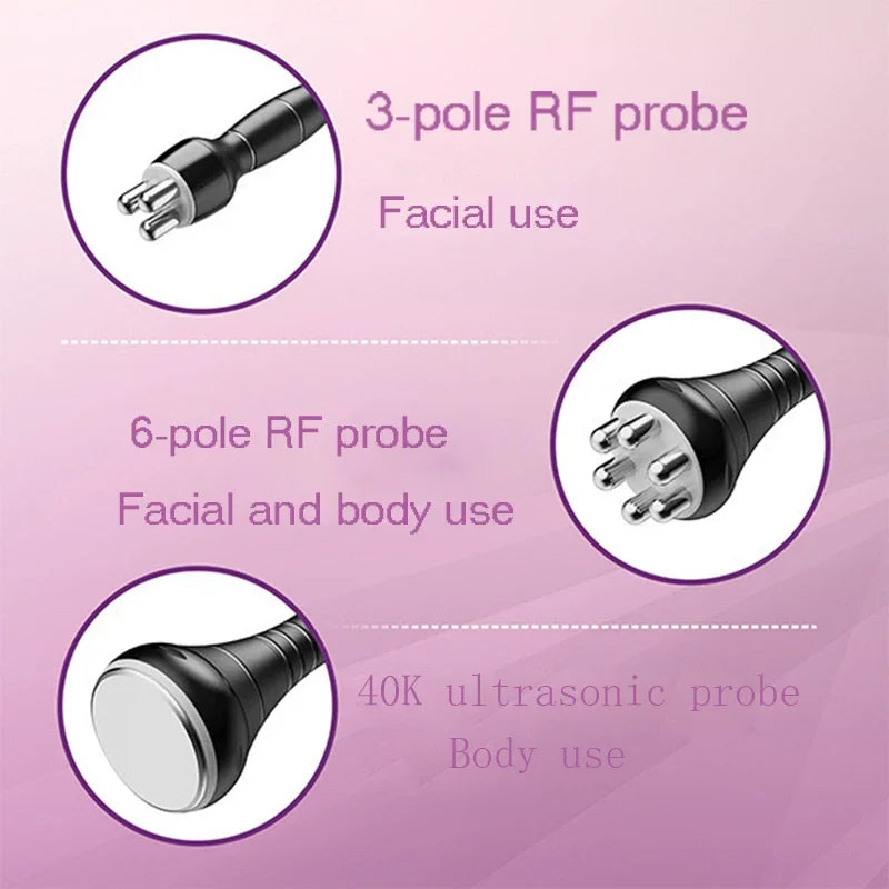 Ultrasonic Cavitation RF Machine for Body Slimming, Skin Tightening & Weight Loss