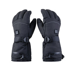 Electric Heated Gloves Waterproof Winter Gloves with 3 Heating Levels for Driving Skiing Hiking Fishing Hunting