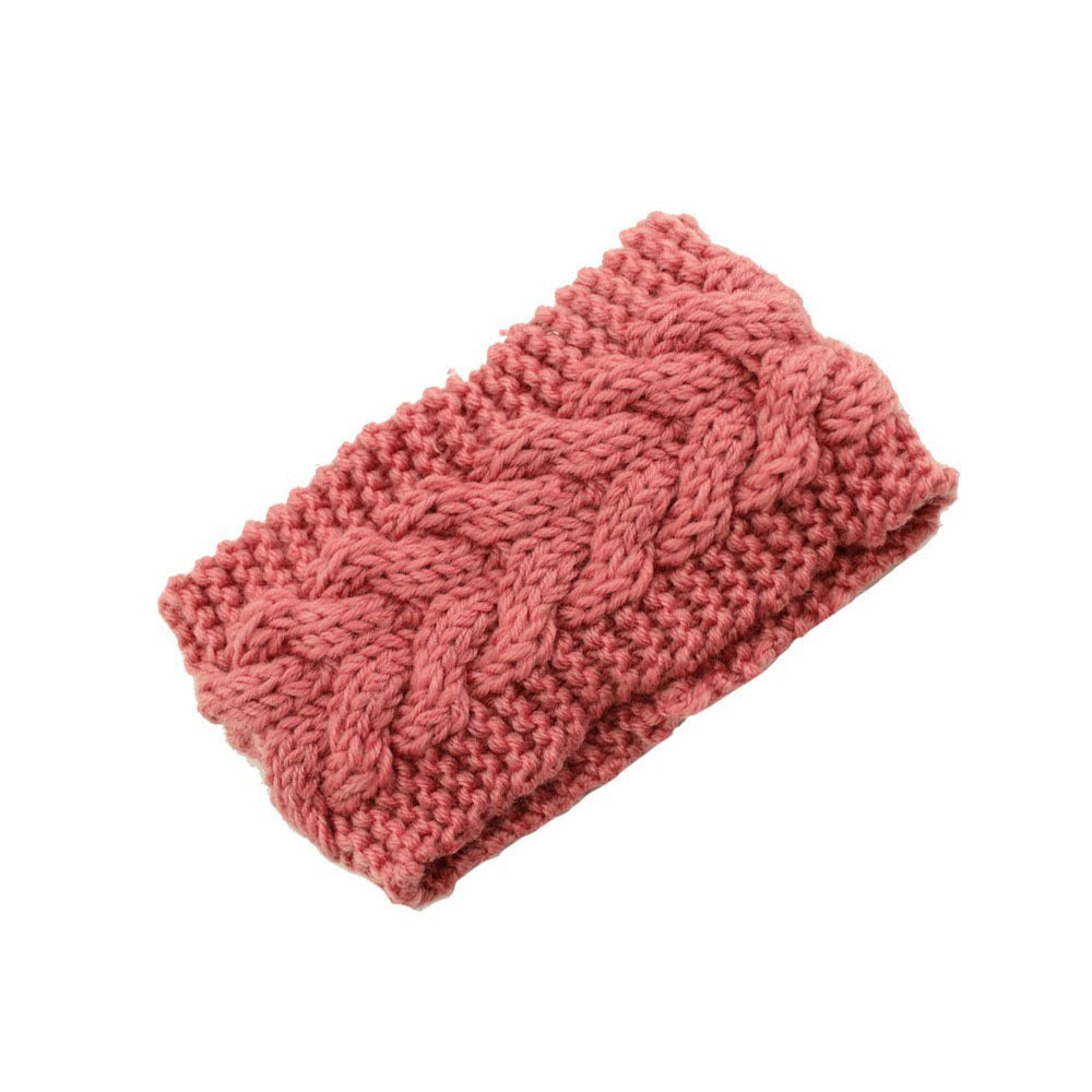 Winter Fashion Women Knitted Turban Headbands Warm Crochet Headwrap Wide Ear Warmer