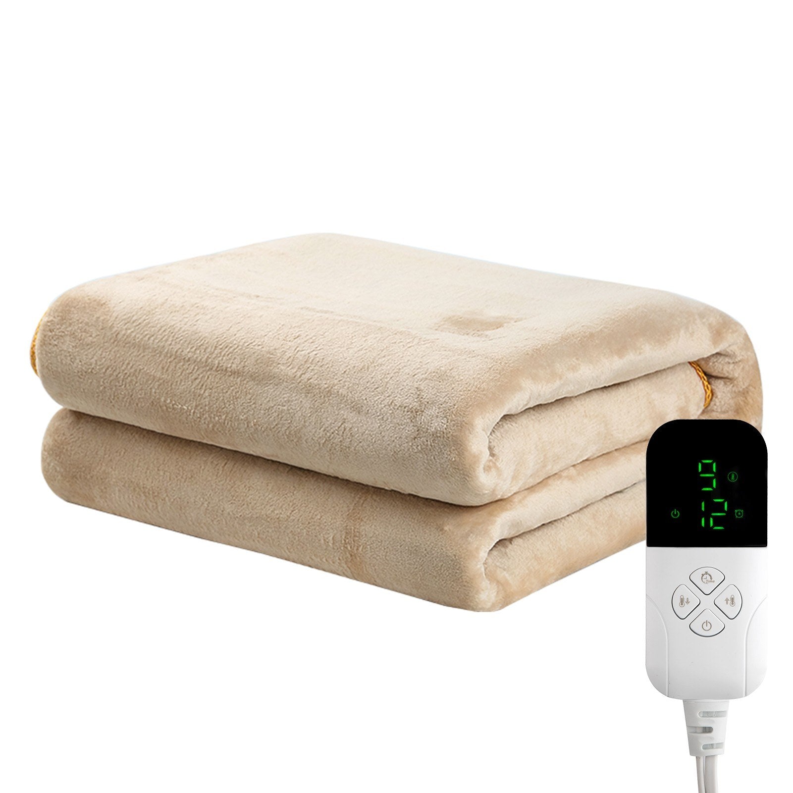 Electric Heated Blanket Heating Pad Warm Flannel Fast Heating Winter Body Warmer Cozy Mattress Cover for Home