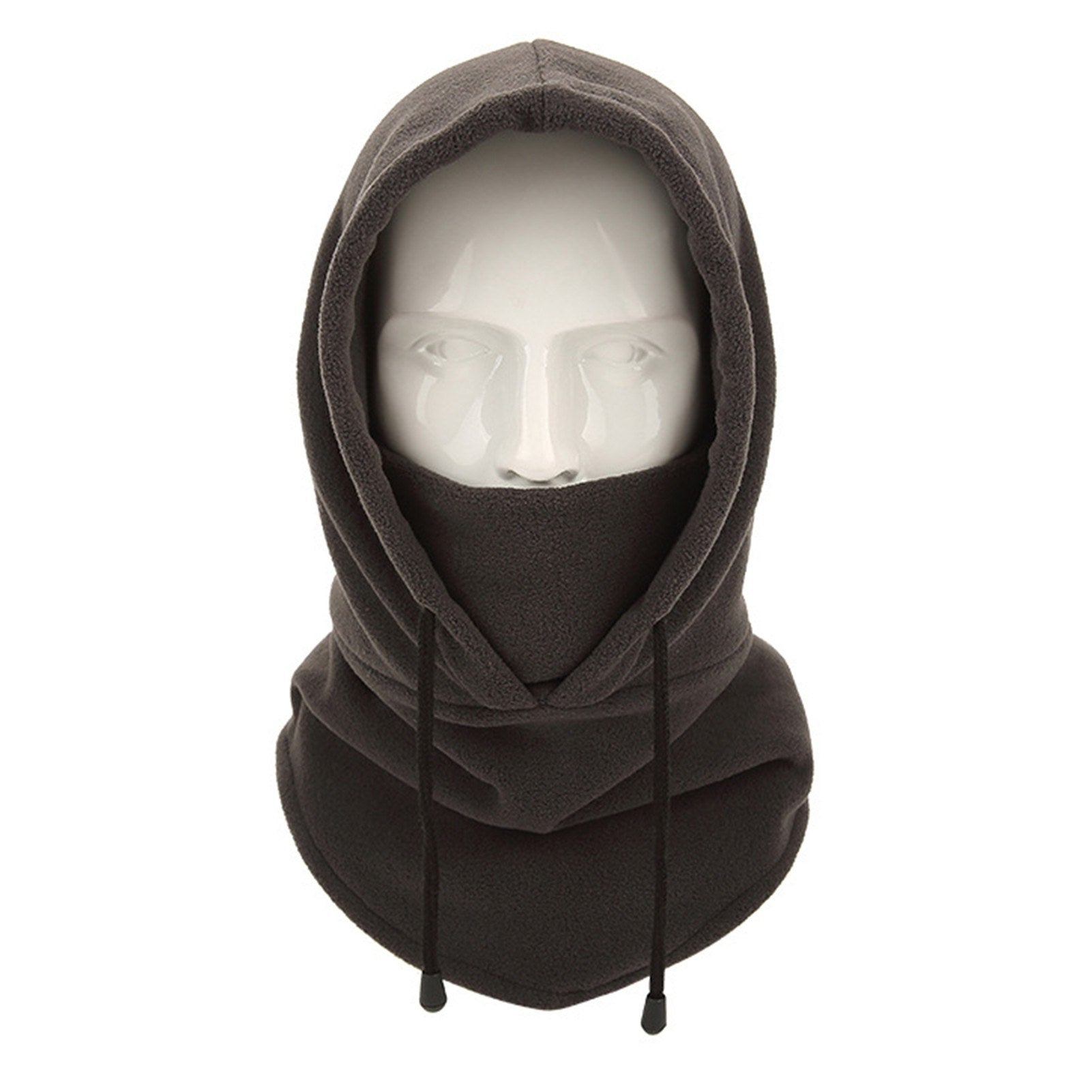 Winter Fleece Face Cover Windproof Ski Balaclava Warm Snow Hood for Motorcycling Skiing Ice Fishing Camping