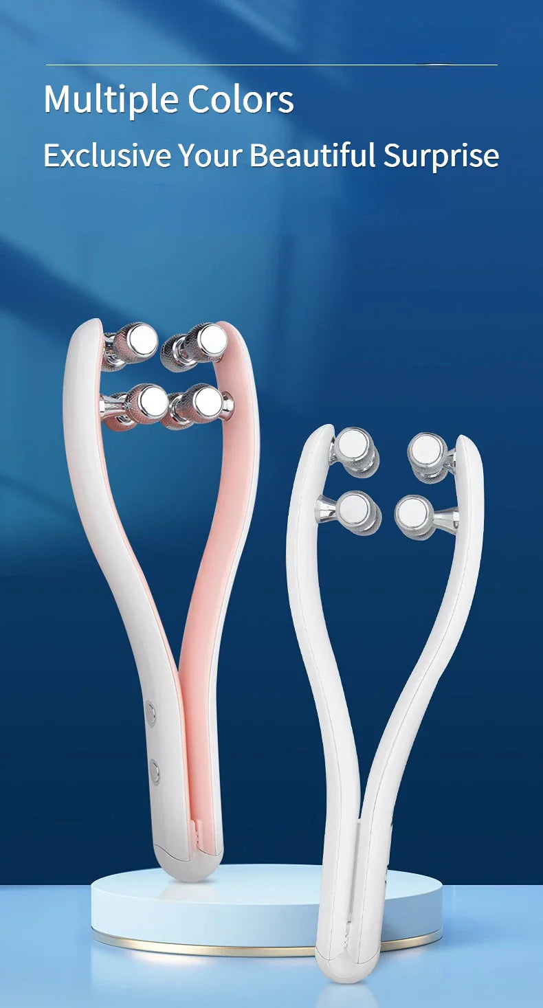Y-Shape Face Lifting Roller, Facial Massager for Chin Lift, Skin Care Beauty Tool for Home Use