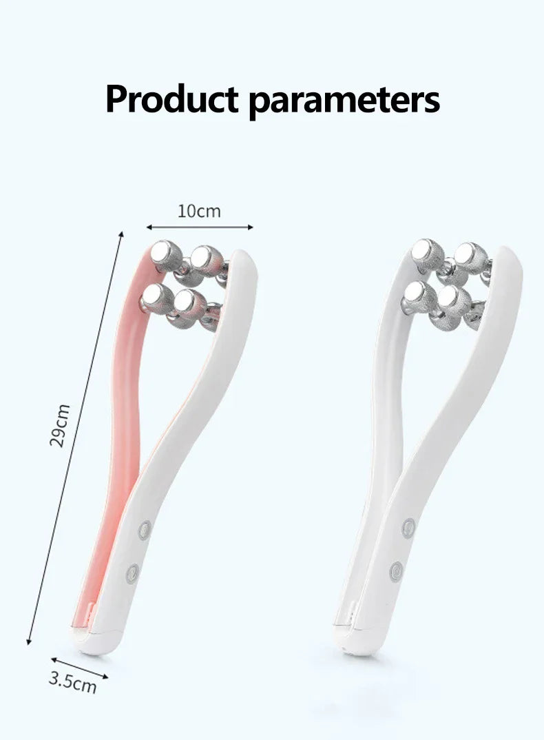 Y-Shape Face Lifting Roller, Facial Massager for Chin Lift, Skin Care Beauty Tool for Home Use
