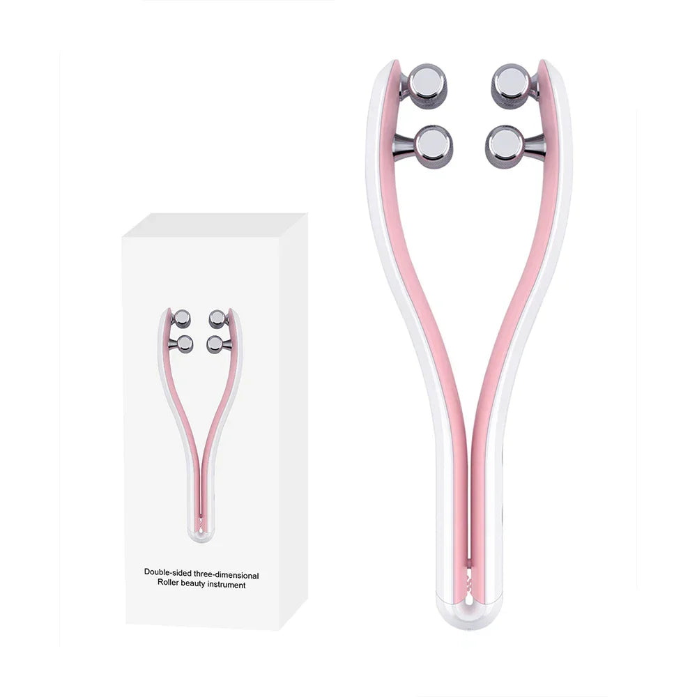 Y-Shape Face Lifting Roller, Facial Massager for Chin Lift, Skin Care Beauty Tool for Home Use