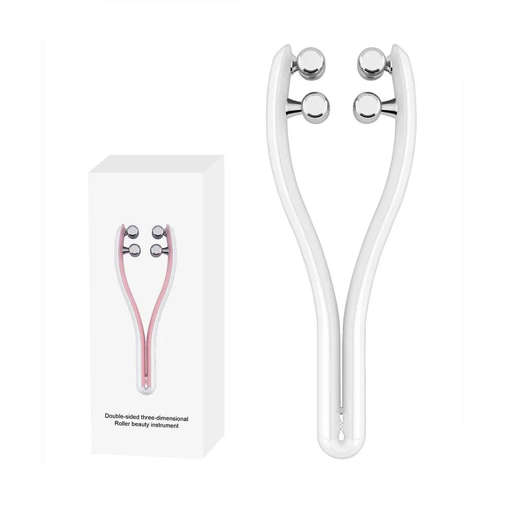 Y-Shape Face Lifting Roller, Facial Massager for Chin Lift, Skin Care Beauty Tool for Home Use