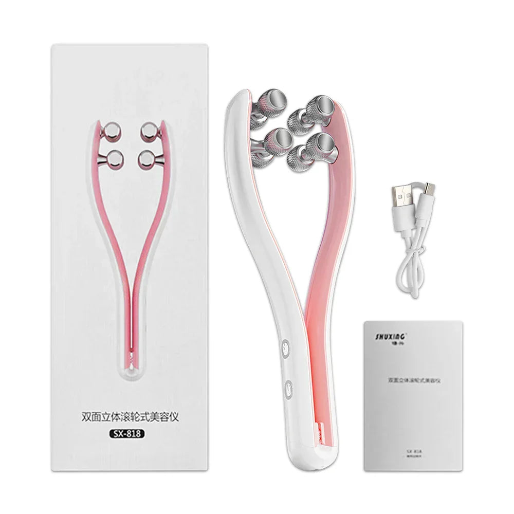 Y-Shape Facial Roller, Face Lifting & Anti Double Chin Massager, Full Body Skin Care Beauty Tool
