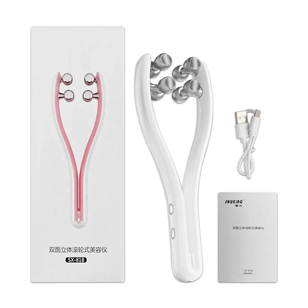 Y-Shape Facial Roller, Face Lifting & Anti Double Chin Massager, Full Body Skin Care Beauty Tool