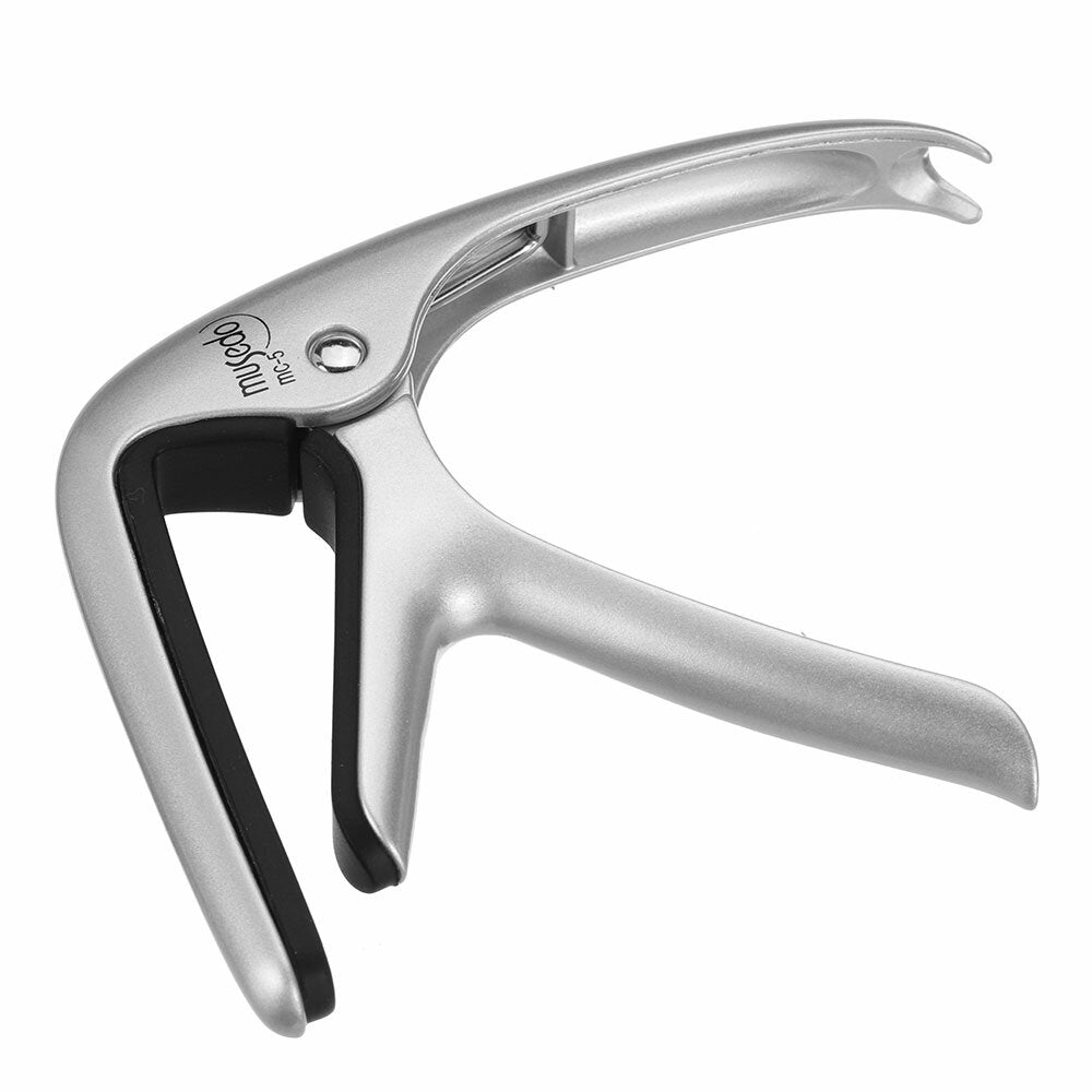 Acoustic Guitar Capo Quick Change Aluminum Alloy with Integrate Bridge Pin Puller for Folk Guitars