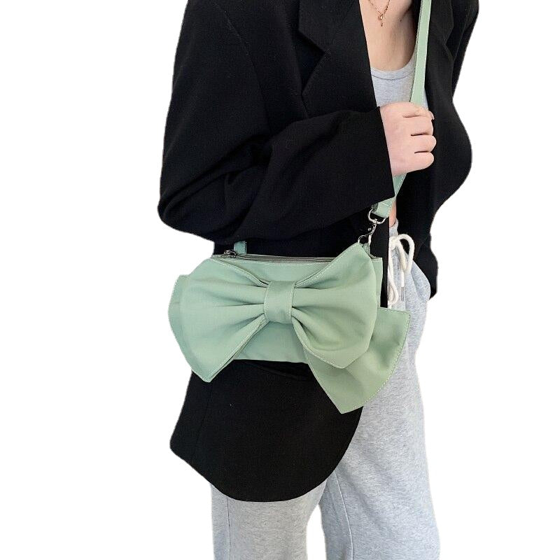 Fashion Bow Single Women's Messenger Bag Girl Clutch