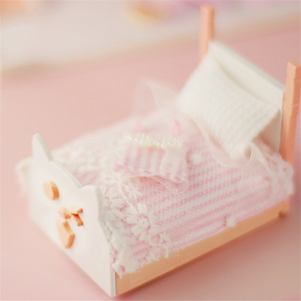 DIY Meow Mia Handmade Cottage Assembled Doll House Model P002