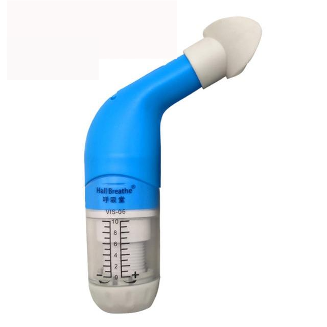 Lung Breathing Trainer Inspiratory Expiratory Muscle Exerciser Drug-Free Respiratory Therapy Pneumonia Breath Training Device