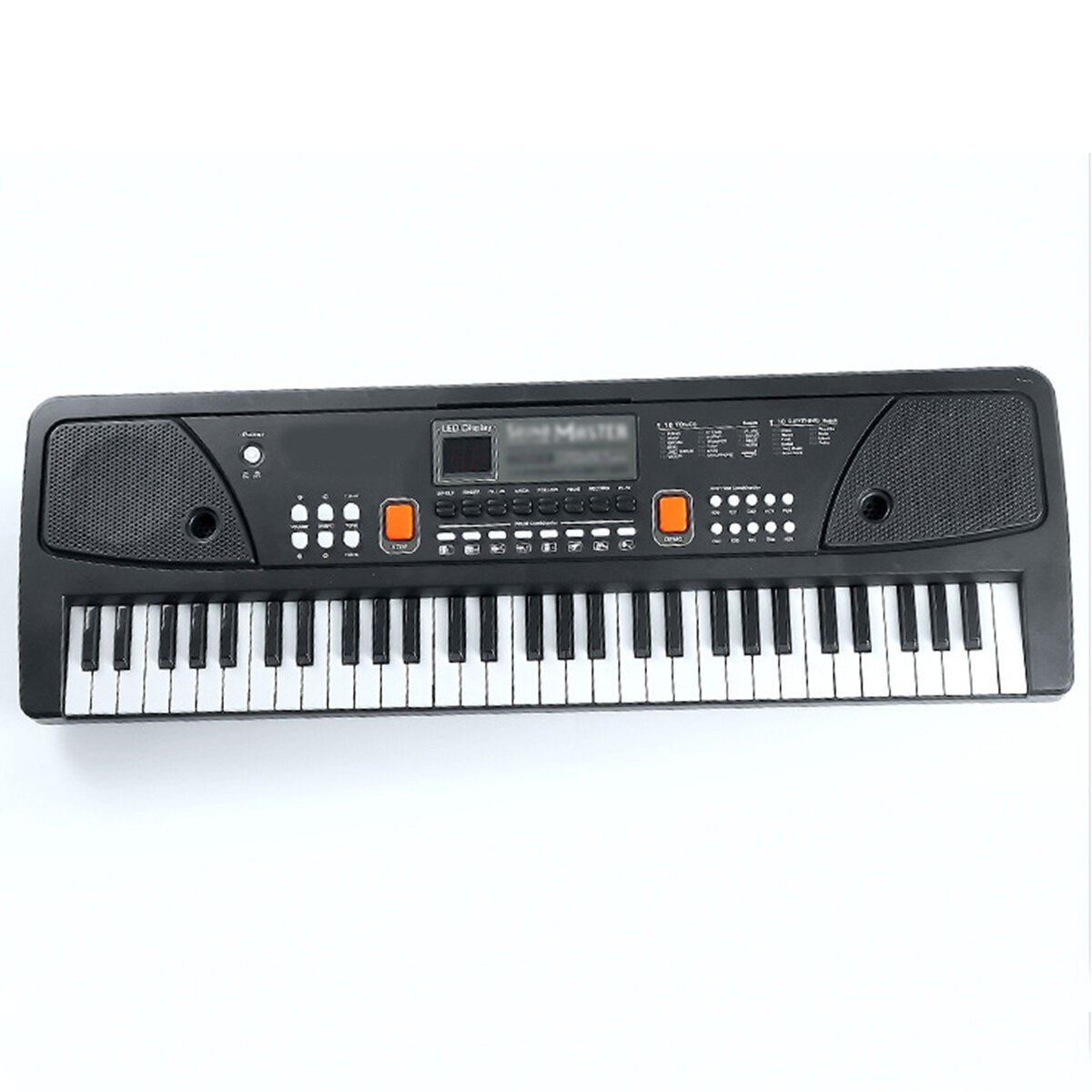 61 Keys Mini Electronic Keyboard Piano Set Microphone Sing Gift for Kids Child