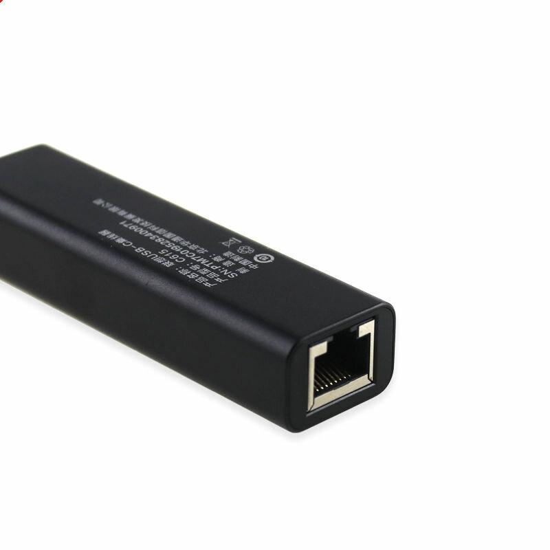 3 Ethernet RJ45 USB 3.0 HUB Type-C to 3 Port USB Gigabit Adapter for laptop
