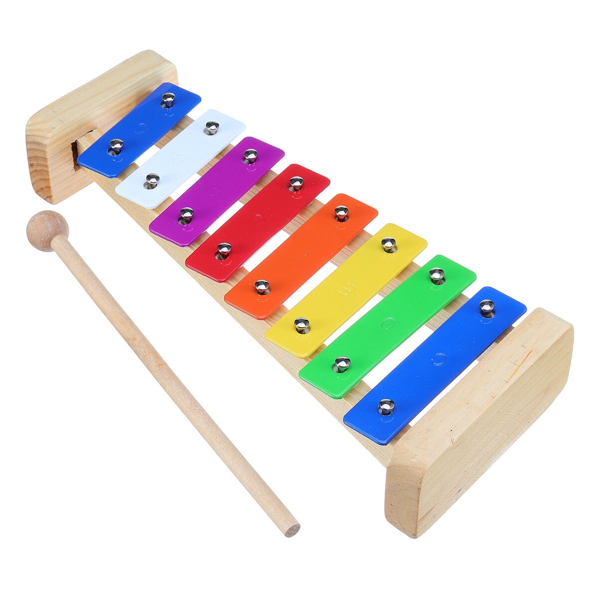 8 Notes Wooden Xylophone Education Musical Toy for Children