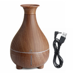 Touch LED Air Humidifier Aroma Essential Oil Diffuser 200ml Ultrasonic Cool Mist Humidifier with Color LED Lights