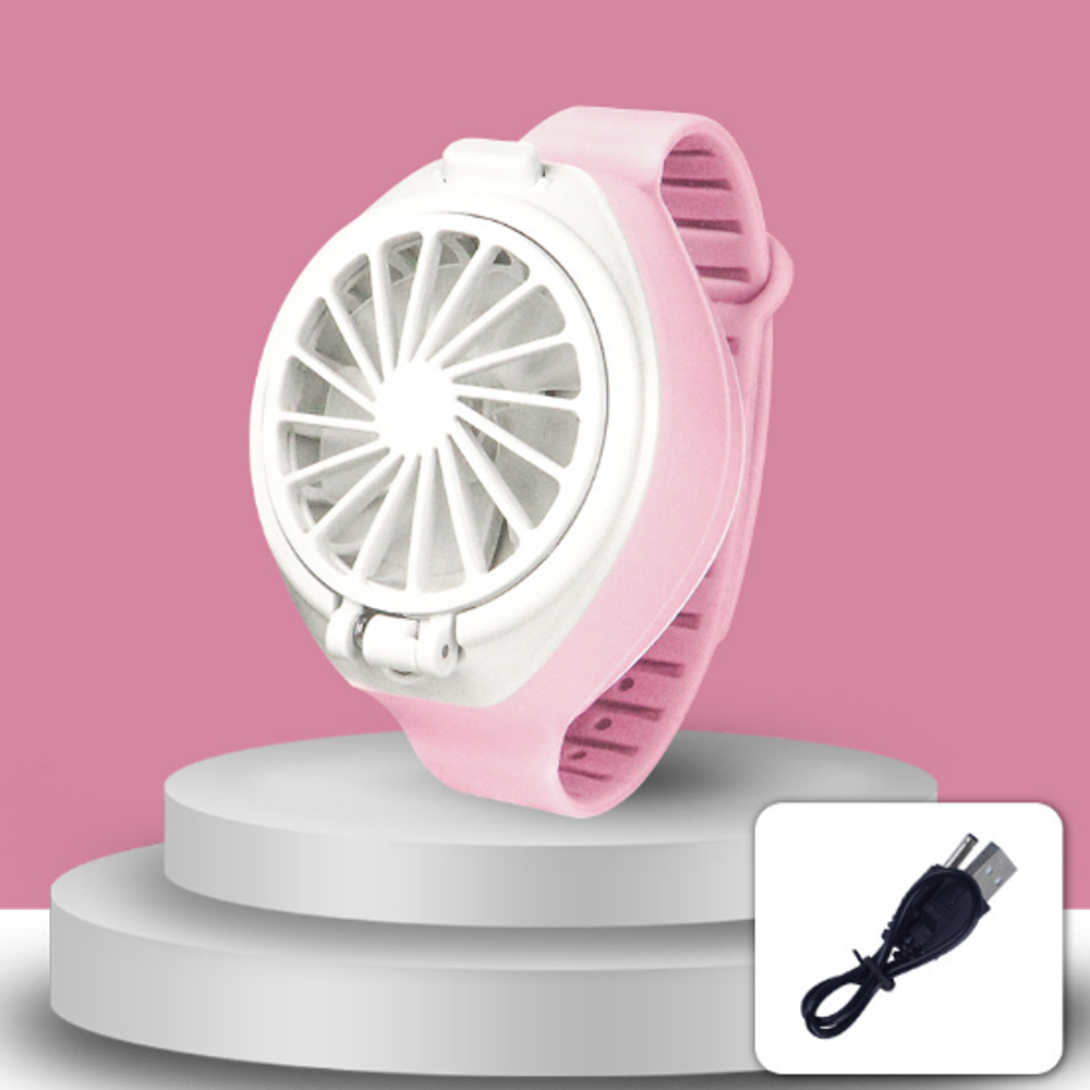 USB Charging Version Mini Watch Fan Lazy Fan Artifact Toys