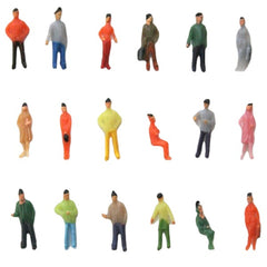 1:75 Scale OO Gauge Hand Painted Layout Model Train People Figure